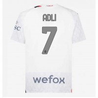 AC Milan Yacine Adli #7 Bortatröja 2023-24 Kortärmad